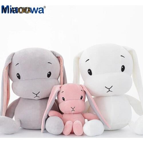 1Pc 25/50cm Cute Rabbit Plush Toy Stuffed Soft Animal Rabbit Doll Baby Kids Toys Birthday Gift Christmas Present for kids
