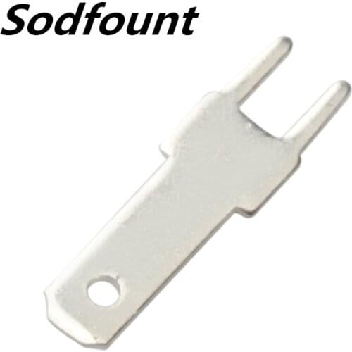 100pcs 2.8 Insert Terminal 110 Insert H Type PCB Circuit Board Solder