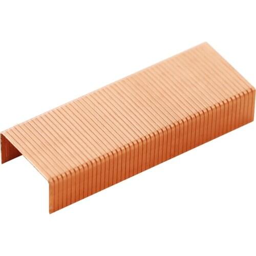 1000pcs Staples Rose Gold 24/6 12# Staples Metal Staples Office Stationery Binding Supplies