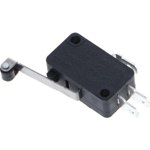 1X Long Handle New Micro Roller Lever Arm Normally Open Close Limit Switch KW7-2