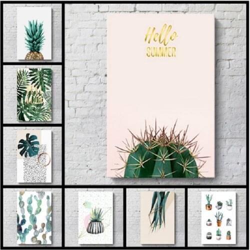 5D DIY Diamond Paint Green Pineapple Turquoise Diamond Embroidery Cross stitch Diamond Mosaic Diamond Paint