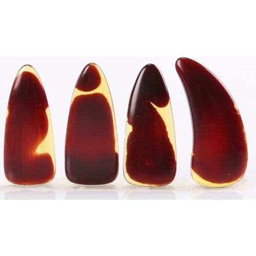 8 pcs Guzheng nail professional groove childrens guzheng adult nail nail boxes of tortoiseshell gift box accessories