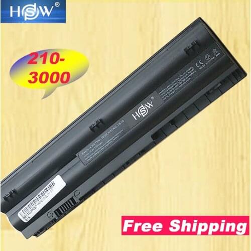 HSW laptop battery for Hp Pavilion DM1-4100 dm1z-4100 dm1-4000 CTO 110-4100 For A2Q96AA,646757-001,646755-001