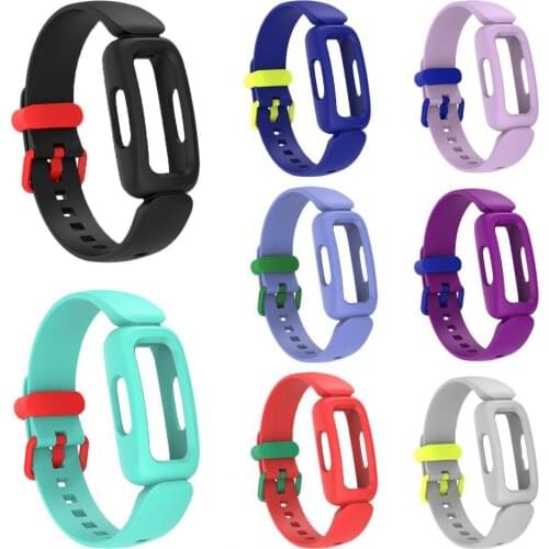 Watch Accessories Band Sweat-proof Skin-friendly Breathable Integrated Sports Replaceable Watch Belt for Fibit Inspier 2/ACE 3