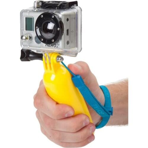 For Go Pro Accessories Yellow Floating Grip Monopod Handle Tripod For Gopro Hero 7 6 5 for Xiaomi for Yi 4k for eken
