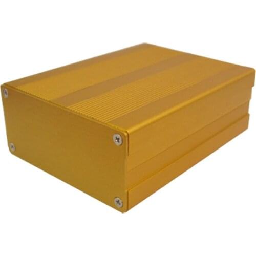 Aluminum Enclosure PCB Instrument Box Project box 35*76*100mm DIY Amplifier electronics case