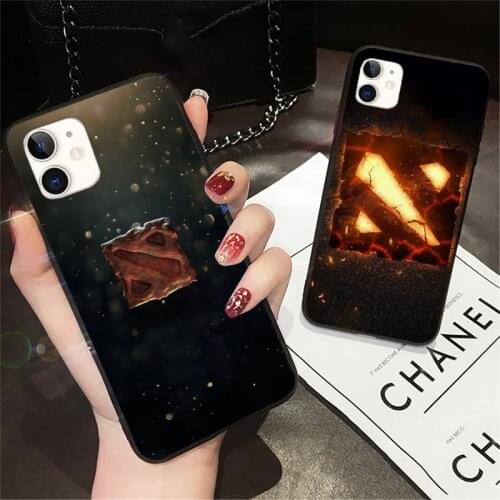 Hot game Dota 2 Phone Case for iPhone 11 12 pro XS MAX 8 7 6 6S Plus X 2020 XR Mini