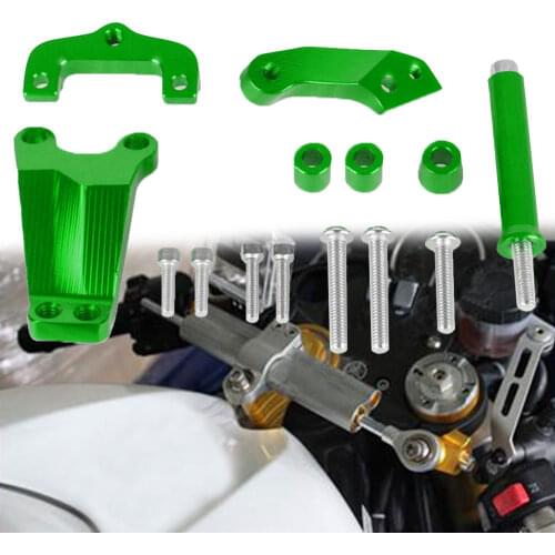 FOR KAWASAKI ER6N ER-6N 2013 2014 2015 2016 Motorcycle ER-6N Accessories Steering Stabilize Damper Bracket Support Mount Kit