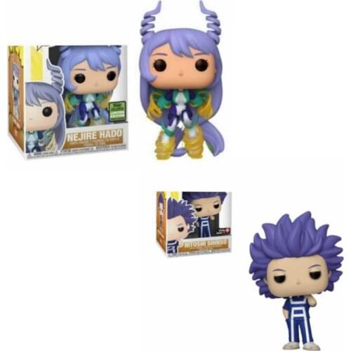 Funko Japanese Animation My Hero Academia NEJIRE HADO 911# Hitoshi Shinso 695# PVC Action TOY Figures Collectible Model Toys