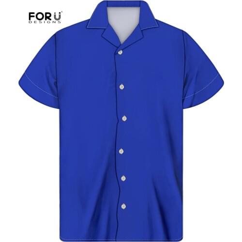 FORUDESIGNS Men's Plain T-shirts