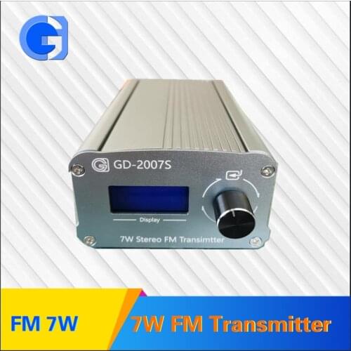 7W FM transmitter /Stereo FM broadcast transmitter/ 7W Stereo FM transmitter /7W FM transmitter