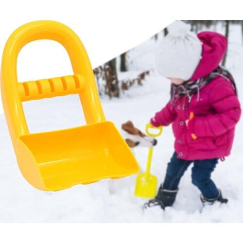 Play house toys Kids Snow Shovel Sand shovel Perfect Sized for Kids Outdoor Plastic Bend Proof Design часто покупаемые товары M4