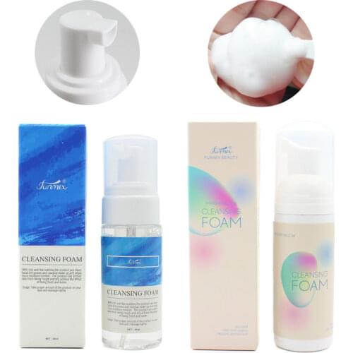 60ML Eyelashes Extension Cleaning Foam Grafting Eye Lashes Cleanser Eyelash Cleaner Shampoo No Stimulation