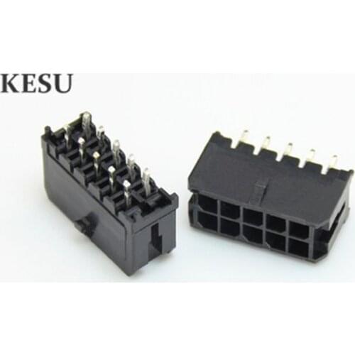 Micro-Fit male female connector 3.0mm 2x5 Pin 10Pin 10-Pin right angle/straight Plus Receptacle Housing for terminal 43025/43045