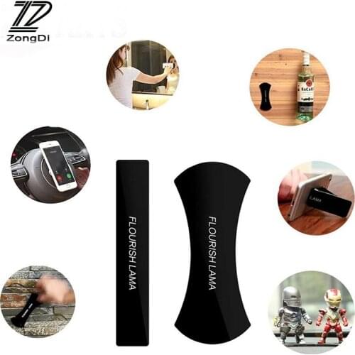 ZD Car Styling MultiFunction Phone Key Pad Holder Hook Sticker For Renault Megane 2 3 Duster VW Touran Passat B6 Golf T5 T4 Fiat