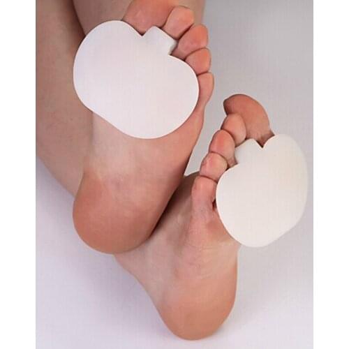 2Pair Forefoot Foot Pads Shoes Insoles Insert Foot Care Tool Silicone Metatarsal Toe Gel Pad Separators Separador De Dedos