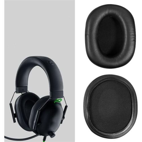 2PCS Anti Dust Ear Pads Headphone Ear Muffs HeadSet Parts For Razer Black Shark V2/ V2 X/ V2SE/ V2SE Pro