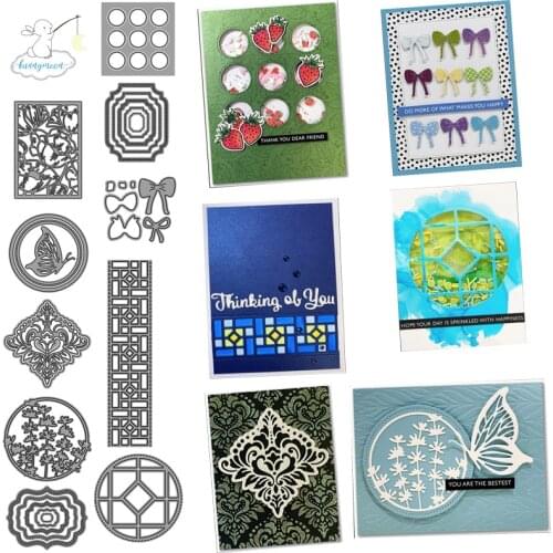 2020 New Arrival Butterflies and Flowers Stencil Metal Cutting Dies For Scrapbooking Practice Hands-on DIY Album Card Handmade T