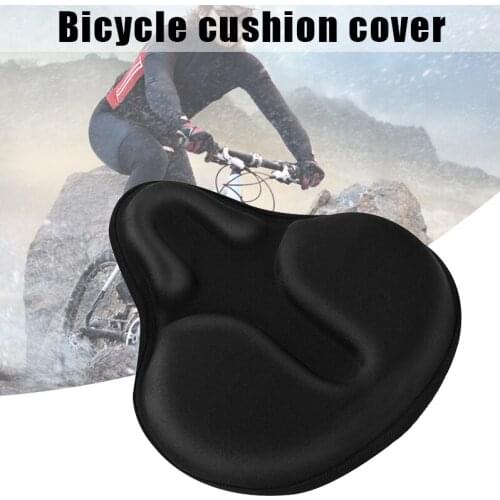 Spot Bicycle Saddle Seat Cover Wide Cushion Pad Soft Thickened Anti-slip Breathable for Bike Cycling M8617