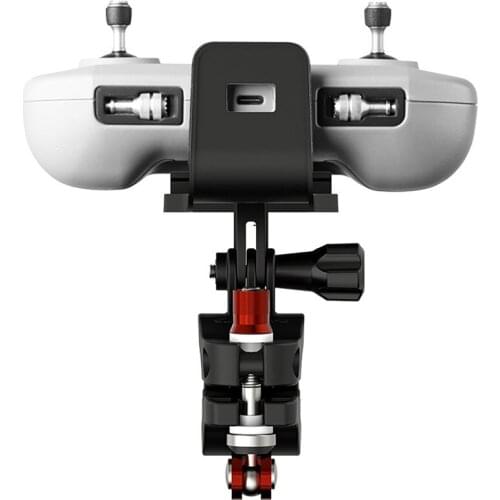 For DJI Mavic Air 2 Drone Remote Control Bicycle Handlebar Stand Fix Clamp Clip Bracket Holder Riding Shooting Mount