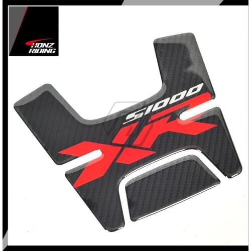 For BMW S1000XR S1000 XR Tank Pad Protector Decals 3D Carbon Look Motorcycle Sticker