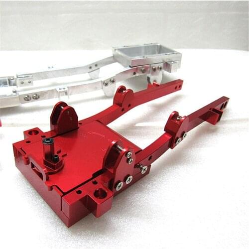 Metal Frame Beam CNC DIY Part for WPL D12 RC Model Car Upgrade Accessories