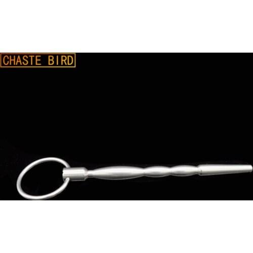 Male Stainless Steel Urethra Catheter Penis Urinary Plug Sex Toy Adult Game Urethra Stimulate Dilator Masturbation Rod A045