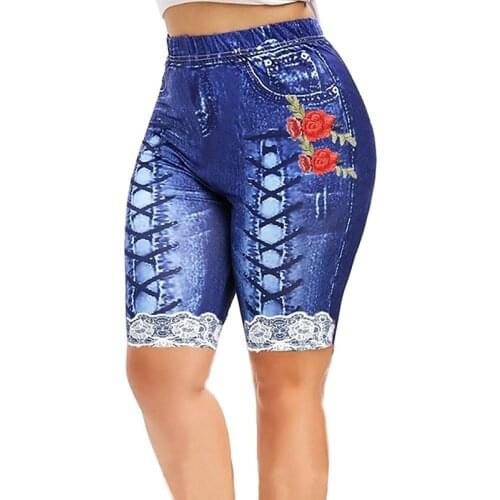 Naiveroo Womens Short Jeans