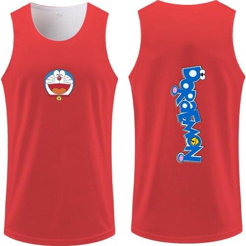 New Tights Fitness Vest 3D Printed Cartoon Figure Sweatshirt Mens Fitness Clothing Summer Mens Running Vest