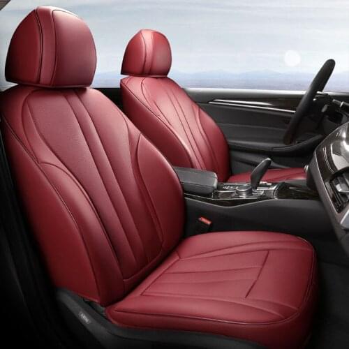 Custom cowhide car seat cover for Renault clio Koleos Megane 2 CC Kadjar Captur Fluence Scenic Talisman stickers on cars styling