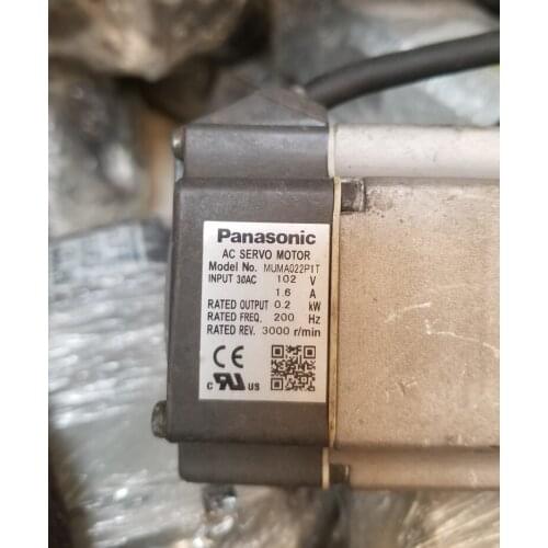 MUMA022P1T servo motor , used in good condition . 85% appearance new , good working , free shipping