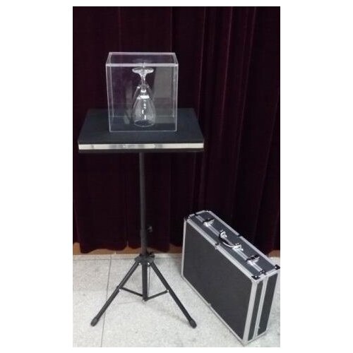 Glass Breaking Table And Aluminium Case Magic Table Combination Tricks,Stage,Gimmick,Illusions,Accessories,Mentalism