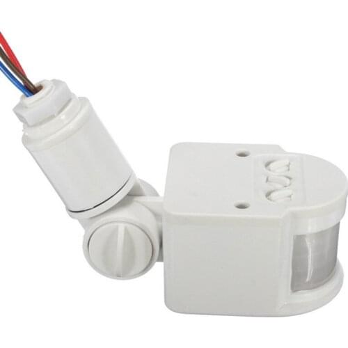 Motion Sensor Light Switch Outdoor AC 220V Automatic Infrared PIR Motion Sensor Switch With LED Light