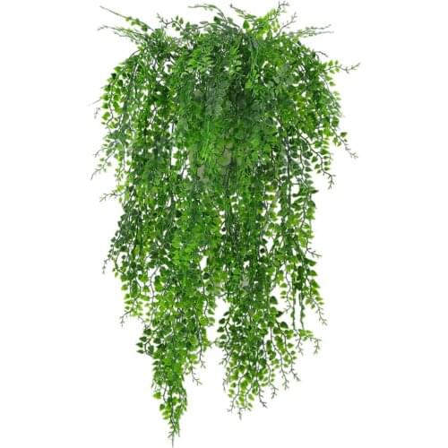 1 Bunch Artificial Leaf Ivy Vine Green Plants Flower Arrangement Filler Deco Flower Vine Wall Hanging Vine Simulation Fake Ivy