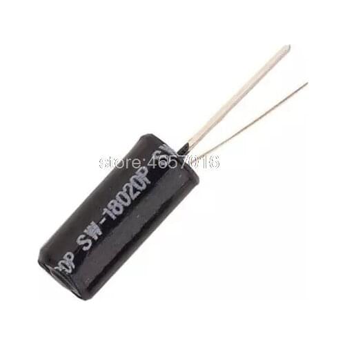 1000PCS/LOT SW-18020P Sealed Vibration switch / shaking switch / vibration sensor