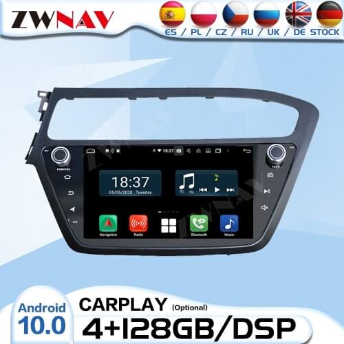 2 Din Android Radio Receiver For Hyundai I20 2014 2015 2016 2017 2018 Audio Stereo Video Player GPS Navi Multimedia Head Unit