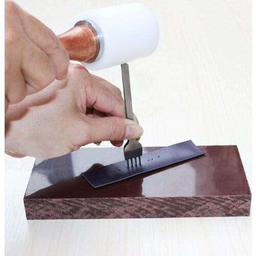 3/4/5/6mm Leather Craft Tools Hole Punches Stitching Punch Tool 1+2+4+6