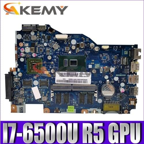 For Lenovo Ideapad 110-15ISK Notebook Motherboard LA-D562P CPU I7-6500U 4GB RAM R5 GPU DDR4 100% Fully Tested