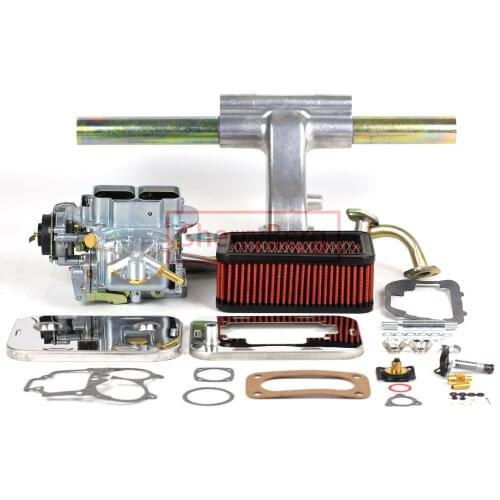 SherryBerg 32/36 DGEV Carburetor Car Carb + Air filter (65mm) Cleaner + Manifold + Gasket kits For VW Bug Weber EMPI Solex Fajs