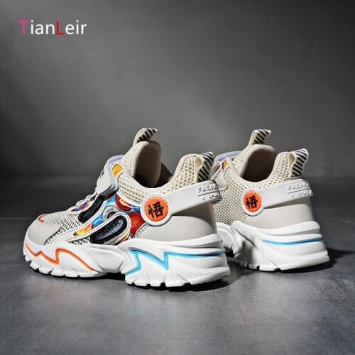 2021 New Summer Children Shoes Breathable Mesh Kids Sneakers Boys Fashion Casual Comfortable Kids Shoes Boys Chaussure Enfant