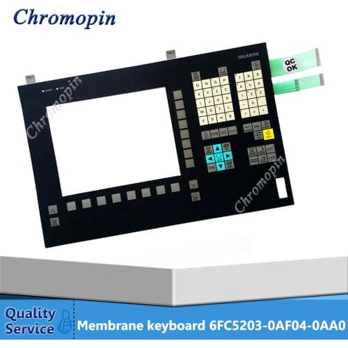 Membrane keyboard for 6FC5203-0AF04-0AA0 6FC5 203-0AF04-0AA0 keypad membrane for SINUMERIK OP010
