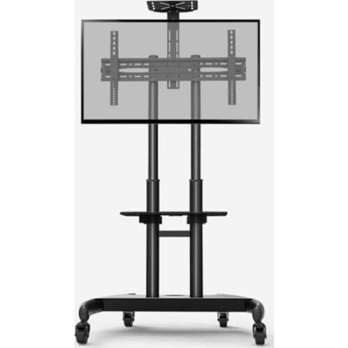 Mobile TV Cart with Wheels and Adjustable Shelf Rolling Trolley Mount TV Stand for 32-65 Inch LCD LED Flat Screen TV,Plasma TVs