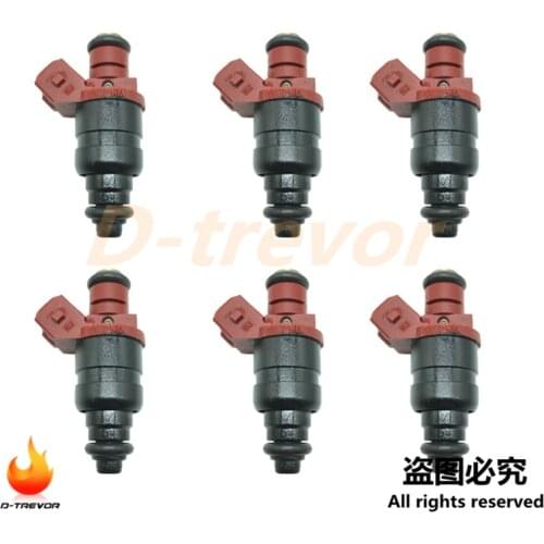 6Pcs 078133551BA Fuel Injectors For Audi A4 A6 VW Passat 2.8L