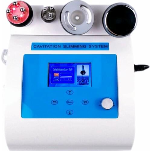 4in1 Ultrasonic Liposuction 40K Cavitation Vacuum Multipolar bipolor RF laser Slimming radio frequency Skin Body Salon Machine