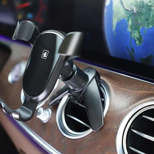 Car Phone Holder Support Clip Universal 360 Gravity Windshied Stand Bracket Car Phone Holder Magnetic Support Clip Phone Bracket