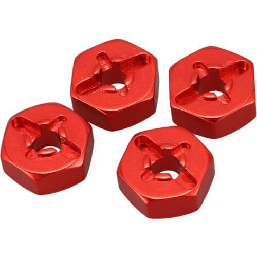 Wltoys 144001 Aluminum Alloy 12mm Combiner Wheel Hub Hex Adapter Upgrades for Wltoys 144001 1/14 RC Car Spare Parts