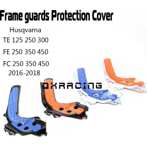 X-Grip Frame Guard Protection Cover For SX125 150 SXF250 350 450 For HUSQVAR.N.A TC125 FC FE 250 350 450 2016 17