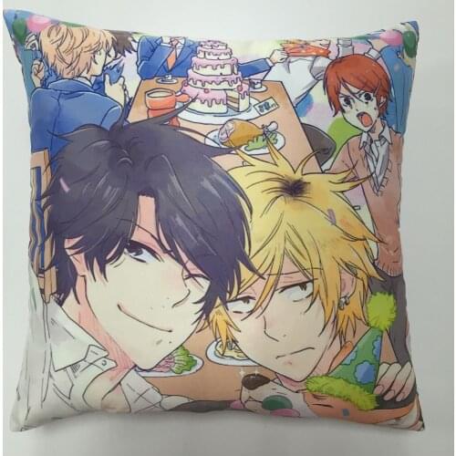 Yaoi Anime Hitorijime My Hero Two Side Pillowcases Hugging Pillow Cushion Case Cover Otaku Cosplay Gift New 229