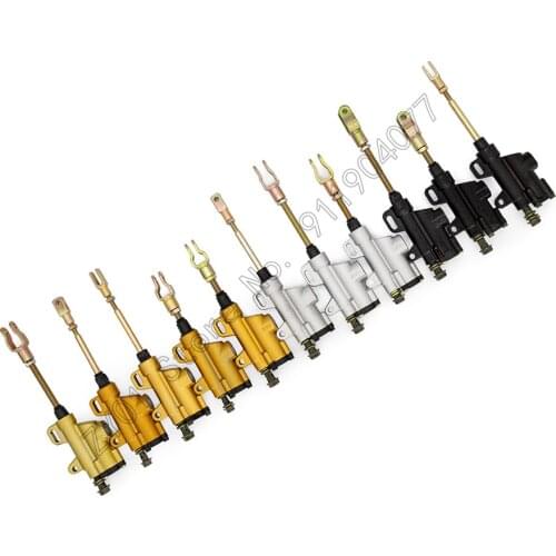 Motorcycle Rear Hydraulic Brake Master Cylinder Pump For 50cc 70cc 110cc 125cc 150cc 250cc Thumpstar ATV Pit Pro Dirt Bike