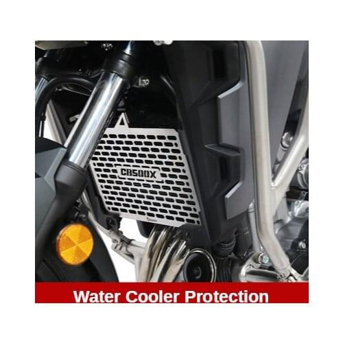 For Honda CB500X Radiator Grille Guard Cover Steel Motorcycle Water Tank Protection Security Parts Accessories